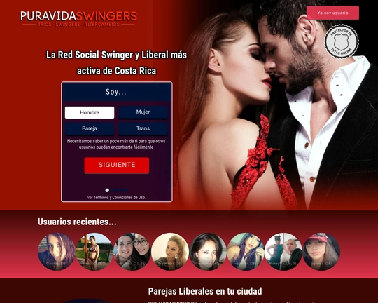 PuraVida Swingers Logo